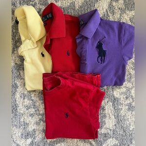 Ralph Lauren bundle boys collar shirts